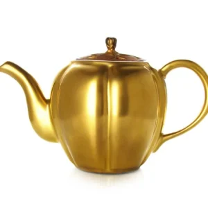 Store MARIAGE FRÈRES Théière « AVENTURIER» Ceramique Email Or Mat