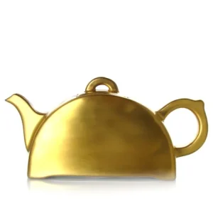 Hot MARIAGE FRÈRES Théière « MANDARINS » Ceramique Email Or Mat